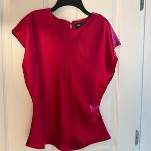 Zara Women's Vibrant Silk Blouse